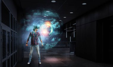 Sanal teknoloji dünya yaşıyor. Karışık teknik