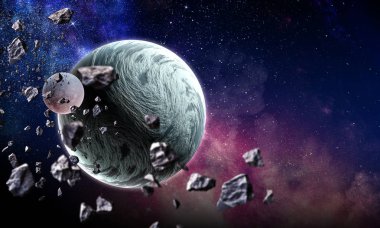 Uzay gezegenler ve Bulutsusu