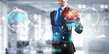 Medya Teknolojileri iş için. Karışık teknik