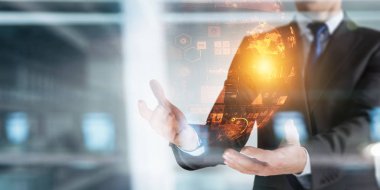 Medya Teknolojileri iş için. Karışık teknik