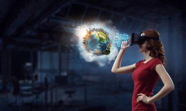 Sanal teknoloji dünya yaşıyor. Karışık teknik