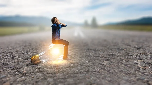 Erweitern Sie Ihren Verstand — Stockfoto