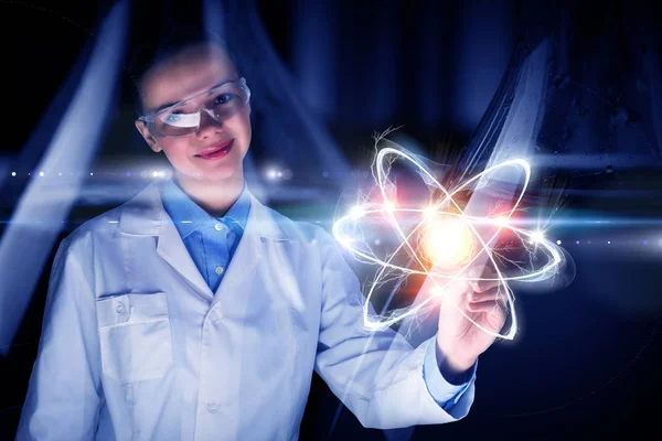 Innovative Technologien in Wissenschaft und Medizin. Gemischte Medien — Stockfoto
