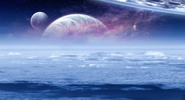 Uzay gezegenler ve Bulutsusu