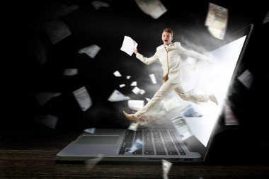 Satış grow olun. Karışık teknik