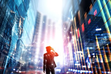 Teknoloji geleceği. Karışık teknik