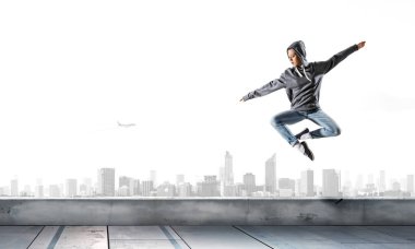 Dans tutkusu var. Karışık teknik