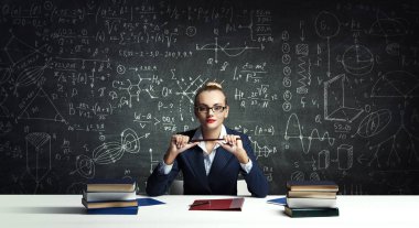 Okula dönüş. Karışık teknik