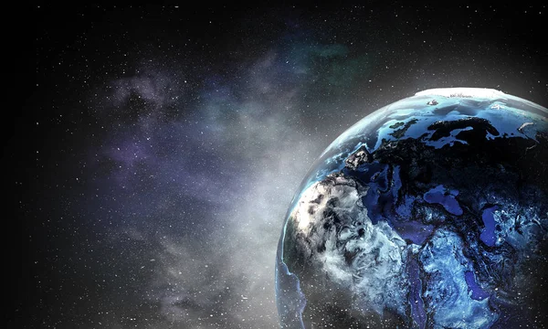 Planeet aarde weergave — Stockfoto