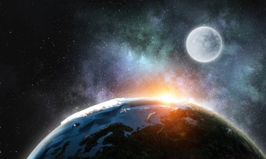 Uzay gezegenler ve Bulutsusu