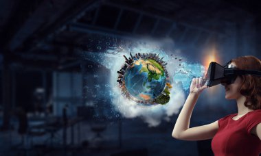 Sanal teknoloji dünya yaşıyor. Karışık teknik