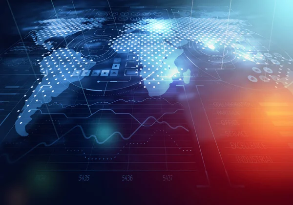 Technologii światowych mediów — Zdjęcie stockowe