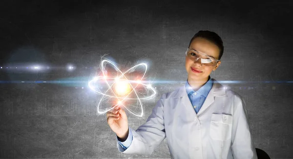 Innovative technologies in science and medicine . Mixed media — Stock Photo, Image