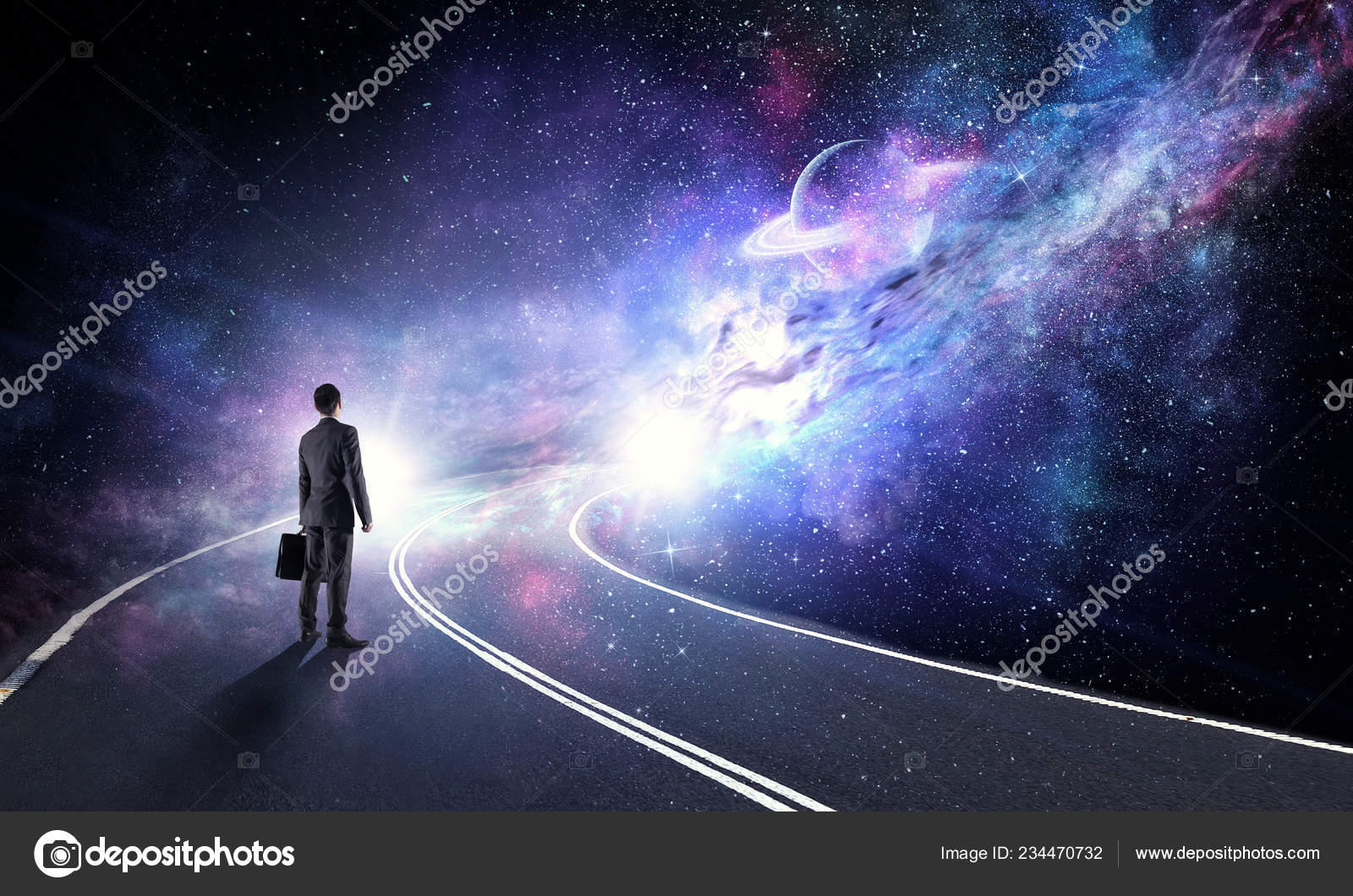 商人与宇宙概念 图库照片 C Sergeynivens 商人与宇宙概念 图库照片 C Sergeynivens