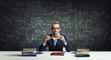 Okula dönüş. Karışık teknik