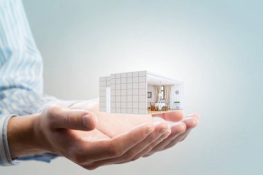 Bu tasarım kişiliği vardır. Karışık teknik