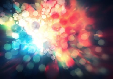 Bokeh Soyut Arkaplanı