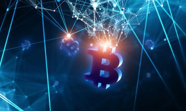 Cryptocurrency arka plan kavramı