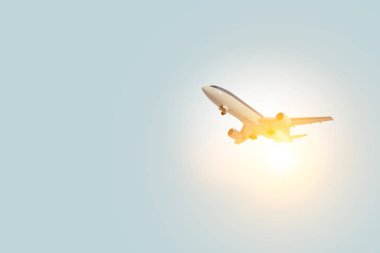 Uçak mini model. Karışık teknik