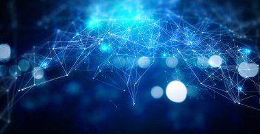 Bağlantı teknolojileri arka plan