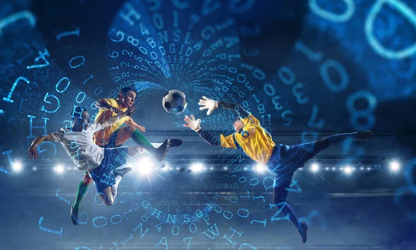 Futbol en iyi anlar. Karışık teknik