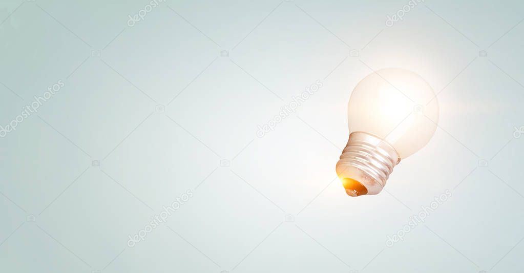 Glass light bulb