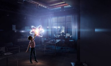 Bütün dünya elinde. Karışık teknik