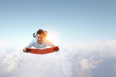 Kendi eğitim olarak okuma. Karışık teknik