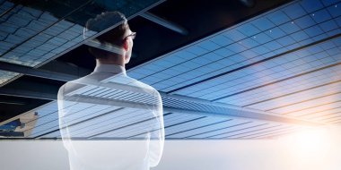 Bir şey düşünme işadamı