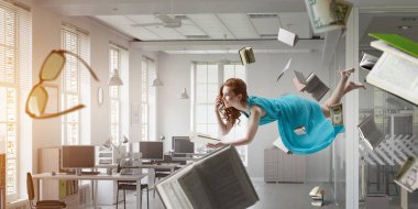 Ne zaman okuma, dış görev alır. Karışık teknik