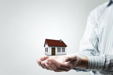 Hayalinizdeki evi. Karışık teknik