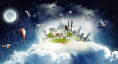 Modern yaşam konsepti