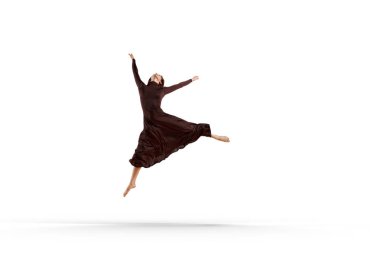 Genç dansçı gerçekleştirme