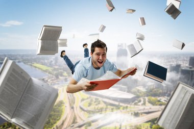 Kendi eğitim olarak okuma. Karışık teknik