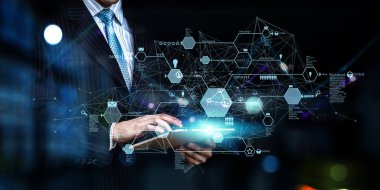 Modern medya teknolojileri iş için. Karışık teknik