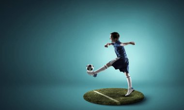 Küçük gelecek şampiyonu. Karışık teknik