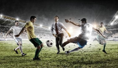 Takım oyunları oynamak. Karışık teknik