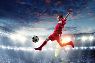 Küçük futbol şampiyonu. Karışık ortam