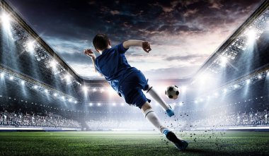Küçük futbol şampiyonu. Karışık ortam
