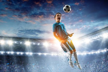 Küçük futbol şampiyonu. Karışık ortam