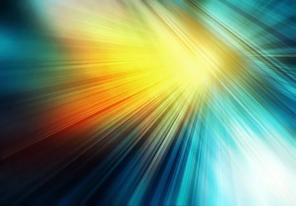 Fondo colorido abstracto con rayos rectos que imitan el sol brillante — Foto de Stock