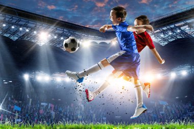 Küçük futbol şampiyonları. Karışık ortam