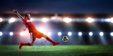 Küçük futbol şampiyonu. Karışık ortam