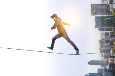 Sanal gerçeklik deneyimi, geleceğin teknolojileri. Karışık ortam