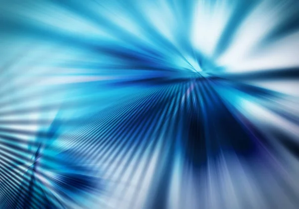 Fondo abstracto con rayos rectos de luz esparcida en color azul — Foto de Stock