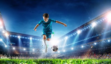 Küçük futbol şampiyonu. Karışık ortam
