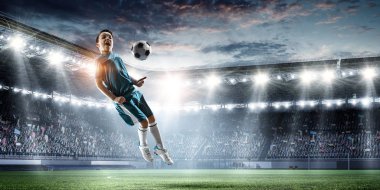 Küçük futbol şampiyonu. Karışık ortam