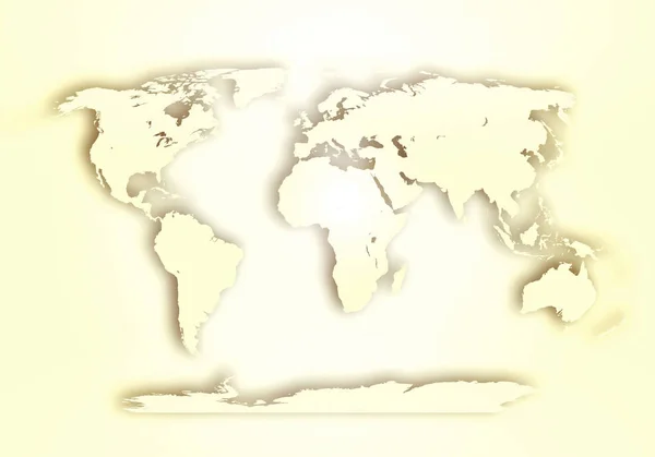 Carte mondiale numérique contour arrière-plan — Photo