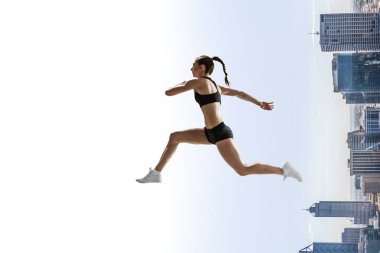 Genç bir sporcuyu çalıştırmanın soyut konsepti