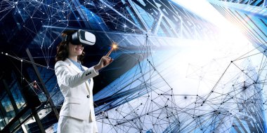 O 3d dünyada. Karışık ortam